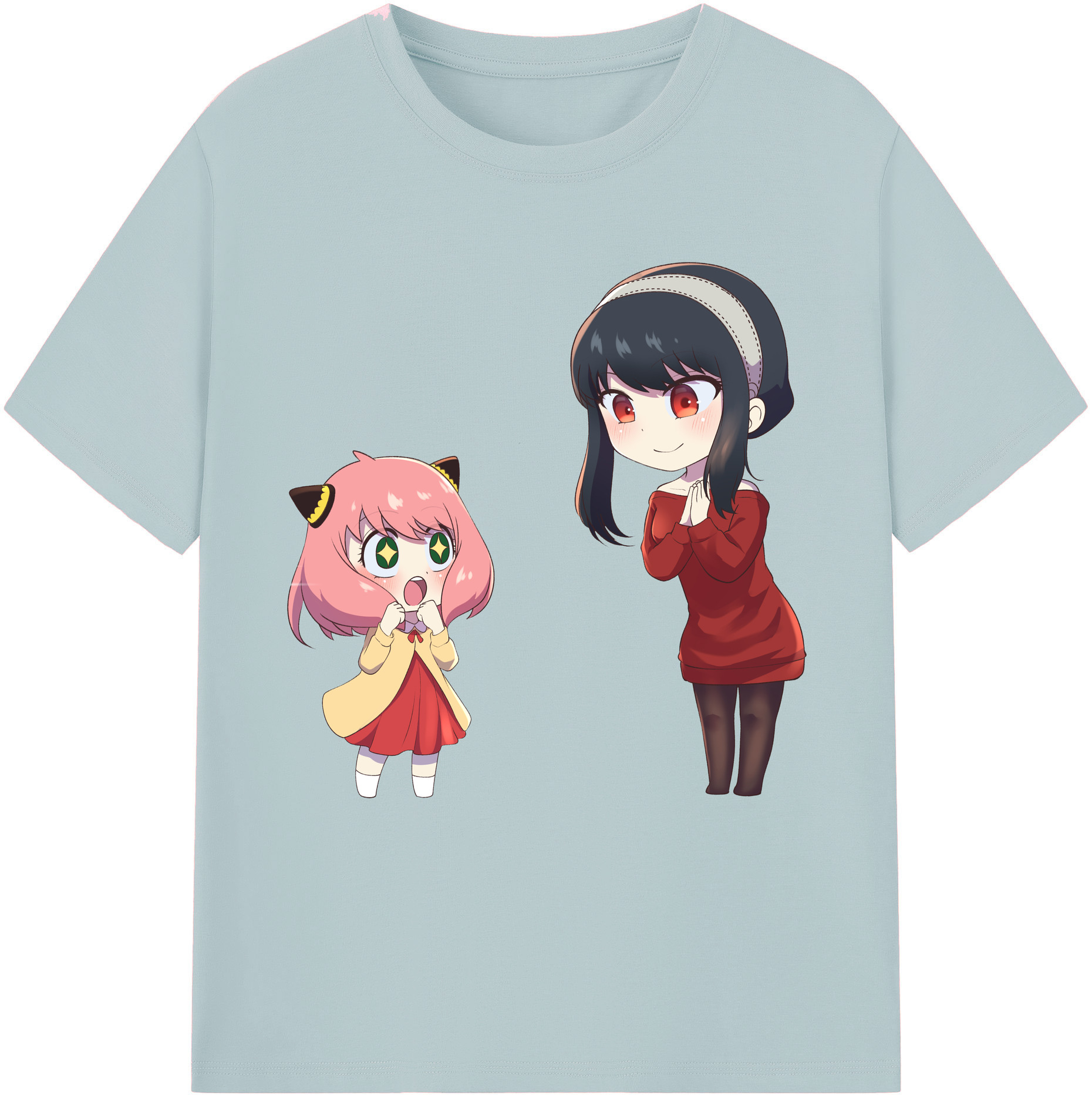 （画像用） SPY×FAMILY间谍家家酒 綿100％半袖Tシャツ（フロントプリント）